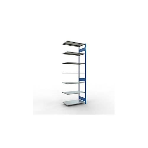 4004514281227 - Schulte Lagertechnik Fachbodenregal-Stecksystem MULTIplus 150 Anbauregal Längenriegel 3000x1000x600 mm 7 Böden enzianblau verzinkt 4004514281227 - Schulte Lagertechnik Fachbodenregal-Stecksystem MULTIplus 150 Anbauregal Längenriegel 3000x1000x600 mm 7 Böden enzianblau verzinkt