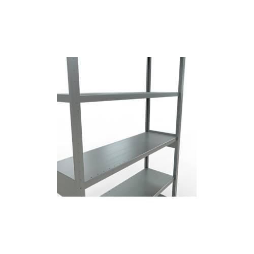 4004514282583 - Schulte Lagertechnik Fachbodenregal-Stecksystem MULTIplus 250 Grundregal Längenriegel 2500x1300x400 mm 6 Böden verzinkt 4004514282583 - Schulte Lagertechnik Fachbodenregal-Stecksystem MULTIplus 250 Grundregal Längenriegel 2500x1300x400 mm 6 Böden verzinkt