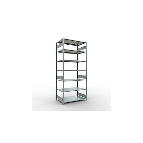 4004514281401 - Schulte Lagertechnik Fachbodenregal-Stecksystem MULTIplus 150 Grundregal Längenriegel 3000x1300x800 mm 7 Böden verzinkt 4004514281401 - Schulte Lagertechnik Fachbodenregal-Stecksystem MULTIplus 150 Grundregal Längenriegel 3000x1300x800 mm 7 Böden verzinkt