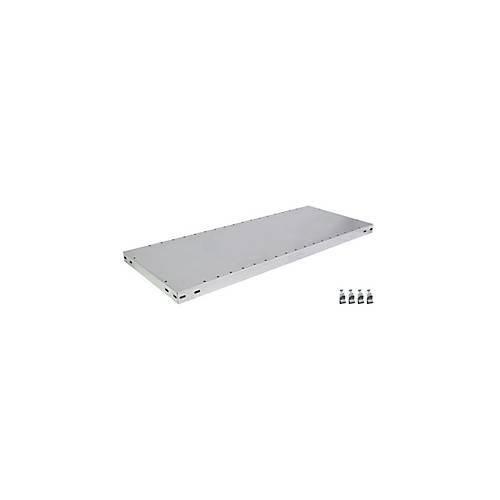 4004514218216 - SCHULTE Lagertechnik Zusatz-Fachboden MULTIPlus 250 1300x800 mm 40 mm Kante mit 4 Fachbodenträgern 4004514218216 - SCHULTE Lagertechnik Zusatz-Fachboden MULTIPlus 250 1300x800 mm 40 mm Kante mit 4 Fachbodenträgern