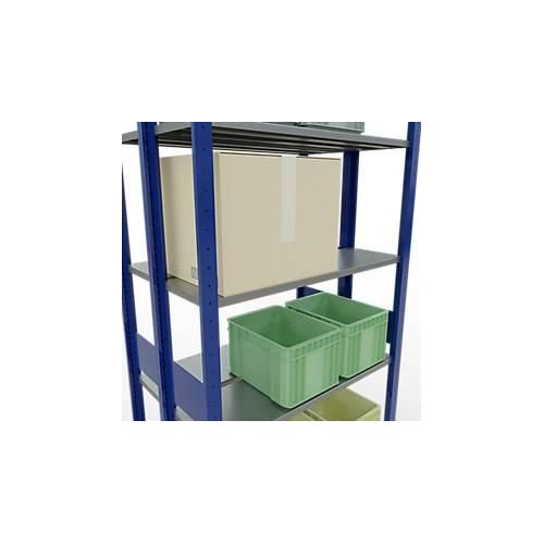 4058255012619 - Schulte Lagertechnik Fachbodenregal-Stecksystem MULTIplus 150 Doppel-Grundregal Längenriegel H3000 B1000 T2x300 mm 2x7 Böden enzianblau verzinkt 4058255012619 - Schulte Lagertechnik Fachbodenregal-Stecksystem MULTIplus 150 Doppel-Grundregal Längenriegel H3000 B1000 T2x300 mm 2x7 Böden enzianblau verzinkt