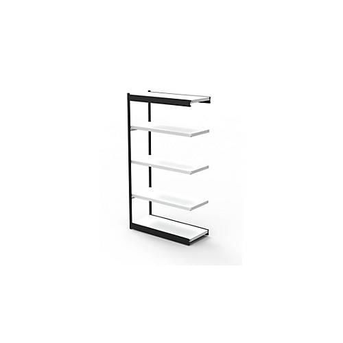 4044917034808 - Büro-Regalsystem ohne Rückwand Regalhöhe 1900 mm Anbauregal Breite x Tiefe 750 x 300 mm kaiserkraft