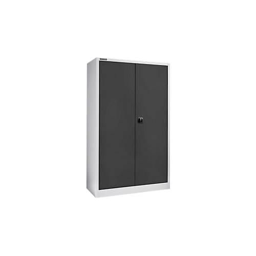 4051273636836 - Select Materialschrank MSI 2512 5 Ordnerhöhen 4 Zwischenböden Zylinderschloss B 1200 x T 500 x H 1935 mm weißaluminium anthrazitgrau 4051273636836 - Select Materialschrank MSI 2512 5 Ordnerhöhen 4 Zwischenböden Zylinderschloss B 1200 x T 500 x H 1935 mm weißaluminium anthrazitgrau
