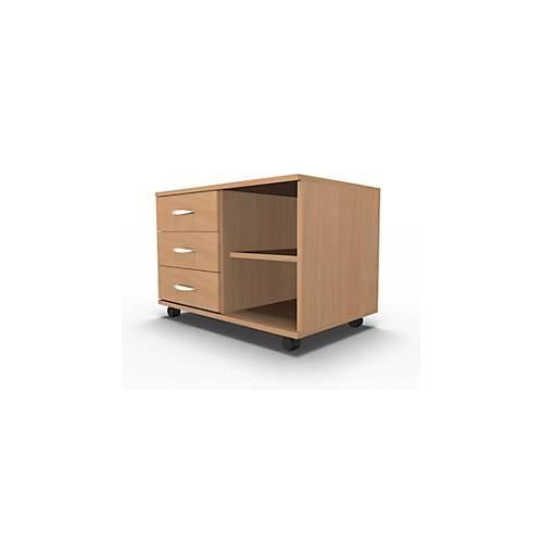4251898809909 - Select Mobiles Sideboard Regal + 3 Schübe + Utensilienschub B 800 anstellbar links Buche 4251898809909 - Select Mobiles Sideboard Regal + 3 Schübe + Utensilienschub B 800 anstellbar links Buche