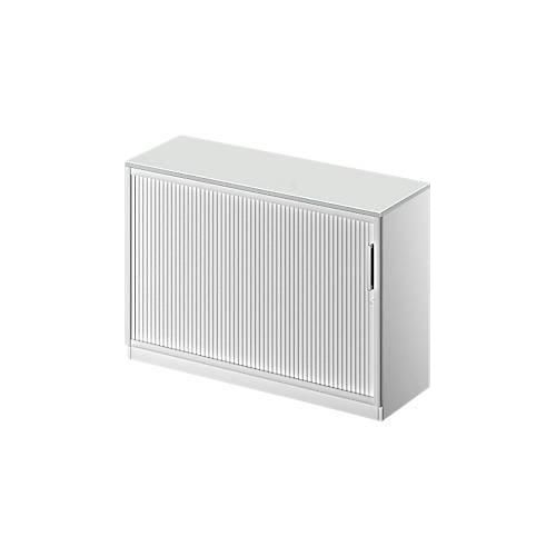 4051273726209 - Genius Querrollladenschrank TETRIS SOLID 2 OH B 1200 mm inkl 19 mm Abdeckplatte lichtgrau weißalu weißalu 4051273726209 - Genius Querrollladenschrank TETRIS SOLID 2 OH B 1200 mm inkl 19 mm Abdeckplatte lichtgrau weißalu weißalu