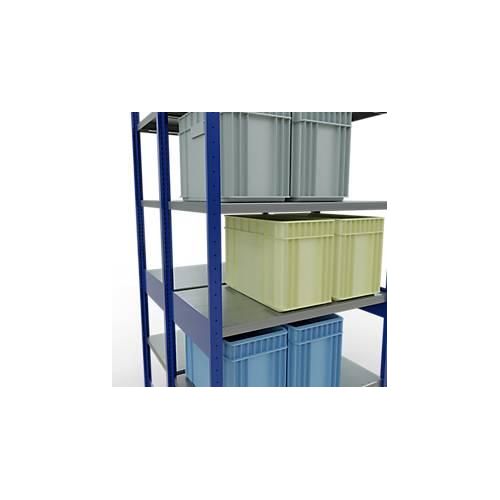 4004514296337 - SCHULTE Lagertechnik - StecksDoppelgrundr Typ 250 kg - 2500x1000x2x600 mm 12 Böden 4004514296337 - SCHULTE Lagertechnik - StecksDoppelgrundr Typ 250 kg - 2500x1000x2x600 mm 12 Böden