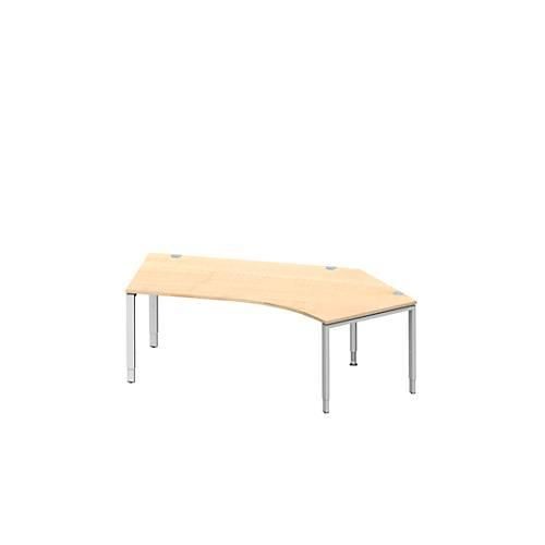 4250510844236 - Genius Winkelschreibtisch MODENA FLEX 135° Ansatz rechts B 2165 mm Ahorn 4250510844236 - Genius Winkelschreibtisch MODENA FLEX 135° Ansatz rechts B 2165 mm Ahorn
