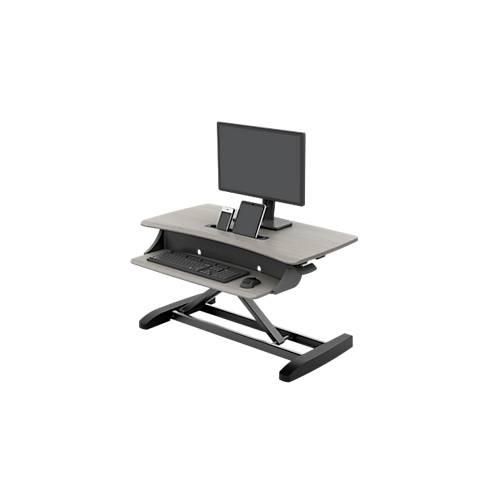 0698833066333 - Sitz- Steh-Schreibtischaufsatz ergotron® WorkFit-Z Mini höhenverstellbar bis 114 kg Arbeitsfläche & Tastaturablage integriertes Kabelmanagement 0698833066333 - Sitz- Steh-Schreibtischaufsatz ergotron® WorkFit-Z Mini höhenverstellbar bis 114 kg Arbeitsfläche & Tastaturablage integriertes Kabelmanagement