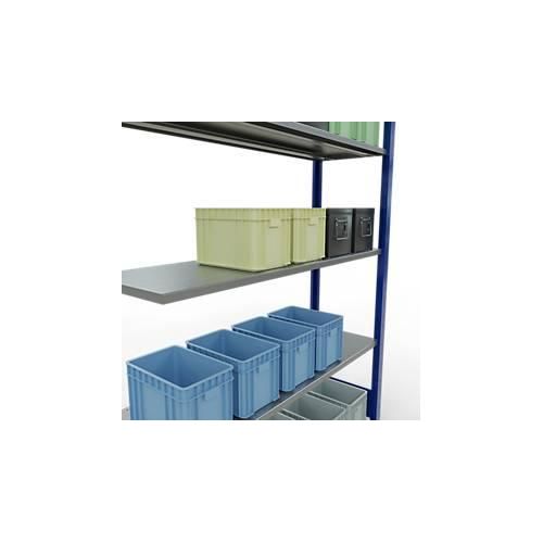 4004514280121 - SCHULTE Lagertechnik - Stecksystem Anbauregal - 2000x1300x400 mm Typ 150 kg 4004514280121 - SCHULTE Lagertechnik - Stecksystem Anbauregal - 2000x1300x400 mm Typ 150 kg