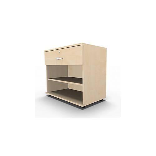4251898809961 - Select Sideboard mit Schublade abschließbar Spanplatte B 800 x T 420 x H 663 mm Ahorn 4251898809961 - Select Sideboard mit Schublade abschließbar Spanplatte B 800 x T 420 x H 663 mm Ahorn