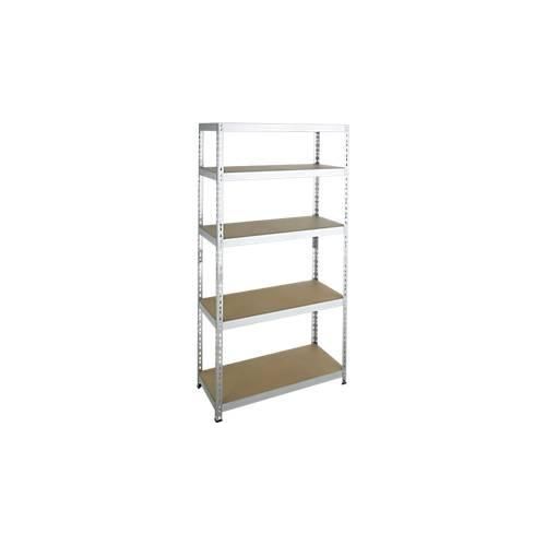4260054772216 - Steckregal Schwerlast Komplettregal mit 5 Böden 1800x920x300 mm verzinkt 4260054772216 - Steckregal Schwerlast Komplettregal mit 5 Böden 1800x920x300 mm verzinkt