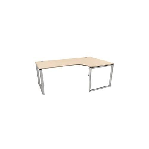 4250510881958 - Genius Winkelschreibtisch MODENA FLEX 90° Bügelfuß Ansatz rechts B 2000 mm Ahorn-Dekor 4250510881958 - Genius Winkelschreibtisch MODENA FLEX 90° Bügelfuß Ansatz rechts B 2000 mm Ahorn-Dekor