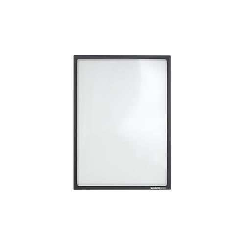 4251898802245 - Select Magnetrahmen für A4-Dokumente UV-beständige PET-Folie schwarz 4 Stück
