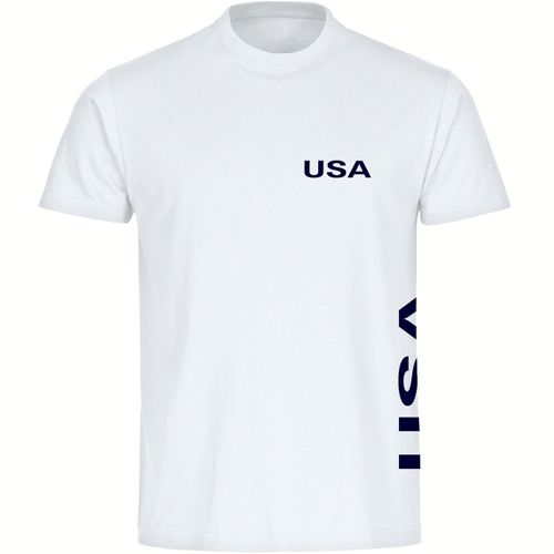 4068859325763 - multifanshop Kinder T-Shirt - USA - Brust & Seite - Druck navi - Kind 4068859325763 - multifanshop Kinder T-Shirt - USA - Brust & Seite - Druck navi - Kind