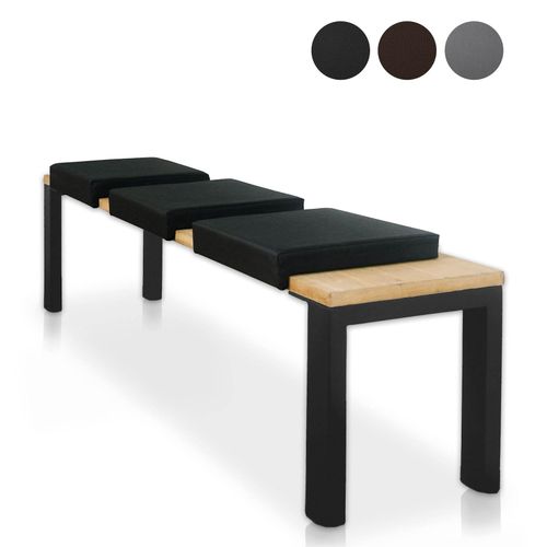 4260474667048 - Lycce Bankauflage Kunstleder Klemmkissen 1 Leiste extra weiche Polsterung (6cm Höhe) Sitzkissen Bank rutschfest 100000 Scheuertouren Banktiefe ab 35 cm 4260474667048 - Lycce Bankauflage Kunstleder Klemmkissen 1 Leiste extra weiche Polsterung (6cm Höhe) Sitzkissen Bank rutschfest 100000 Scheuertouren Banktiefe ab 35 cm