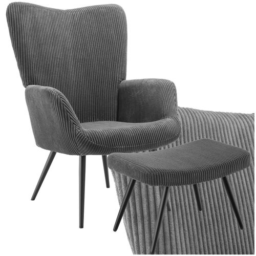 4061173268501 - tectake® Sessel gepolstert runde Stahlbeine 72 x 76 x 1005 cm 4061173268501 - tectake® Sessel gepolstert runde Stahlbeine 72 x 76 x 1005 cm