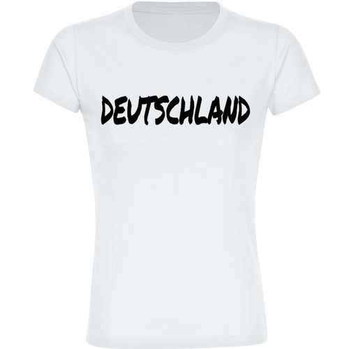4068859405830 - multifanshop Damen T-Shirt - Deutschland - Textmarker - Druck schwarz - Frauen 4068859405830 - multifanshop Damen T-Shirt - Deutschland - Textmarker - Druck schwarz - Frauen