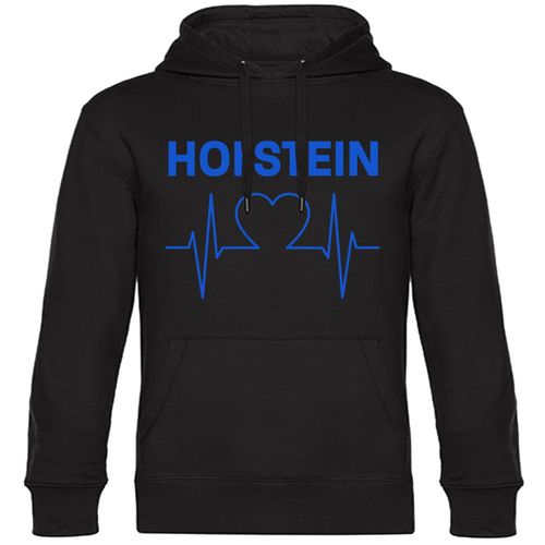 4068859403249 - multifanshop Kapuzen Sweatshirt - Holstein - Herzschlag - Druck blau - Hoodie 4068859403249 - multifanshop Kapuzen Sweatshirt - Holstein - Herzschlag - Druck blau - Hoodie