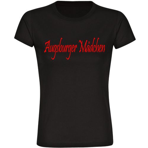 4068859149994 - multifanshop Kinder T-Shirt - Augsburg - Augsburger Mädchen - Druck rot - Kind 4068859149994 - multifanshop Kinder T-Shirt - Augsburg - Augsburger Mädchen - Druck rot - Kind