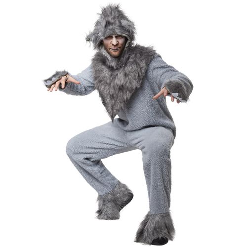 4061173022530 - tectake® Unisexkostüm Wilder Wolf