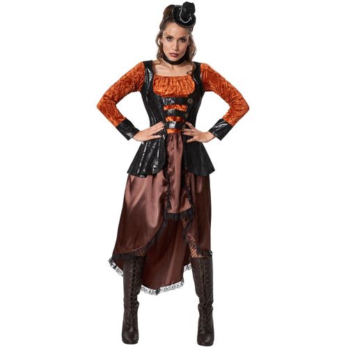 4061173016874 - tectake® Frauenkostüm Steampunk Prinzessin 4061173016874 - tectake® Frauenkostüm Steampunk Prinzessin
