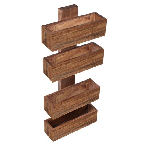 4059865186707 - Wandregal Massivholz Bücherregal Holz Regal 4059865186707 - Wandregal Massivholz Bücherregal Holz Regal