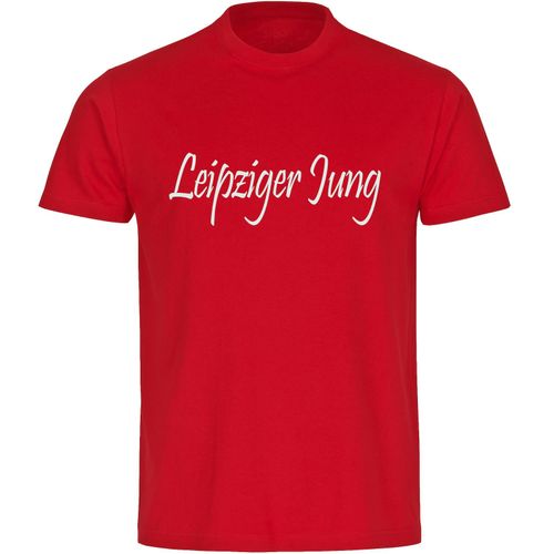 4068859153519 - multifanshop Herren T-Shirt - Leipzig - Leipziger Jung - Druck weiß - Männer 4068859153519 - multifanshop Herren T-Shirt - Leipzig - Leipziger Jung - Druck weiß - Männer