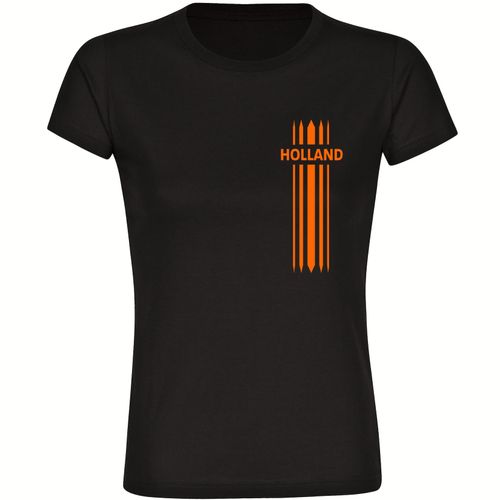 4068859455194 - multifanshop Damen T-Shirt - Holland - Streifen - Druck orange - Frauen 4068859455194 - multifanshop Damen T-Shirt - Holland - Streifen - Druck orange - Frauen