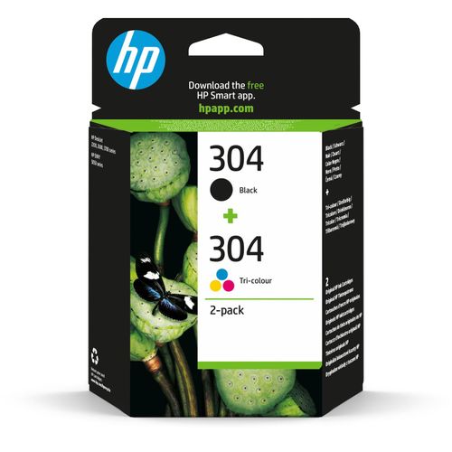 0192545191432 - Hewlett Packard - hp Original Druckerpatrone Bundle 304 Schwarz + Cyan Magenta Gelb 3JB05AE (3JB05AEUUS) 0192545191432 - Hewlett Packard - hp Original Druckerpatrone Bundle 304 Schwarz + Cyan Magenta Gelb 3JB05AE (3JB05AEUUS)