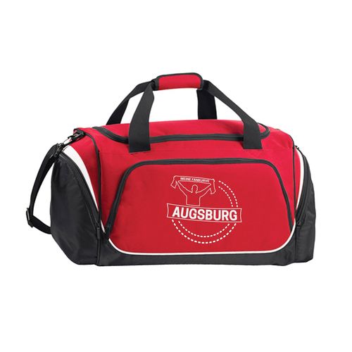 4068859132705 - multifanshop Sporttasche - Augsburg - Meine Fankurve - Druck weiß - Tasche
