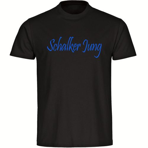 4068859003791 - multifanshop Kinder T-Shirt - Schalke - Schalker Jung - Druck blau - Kind