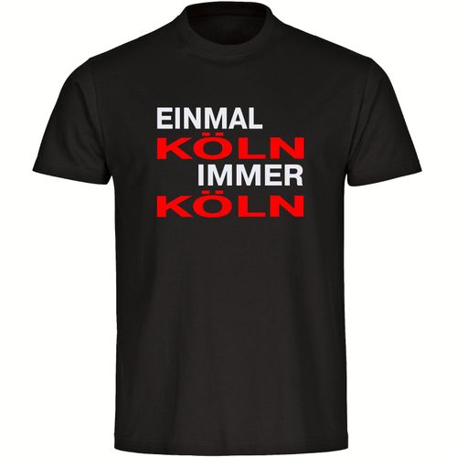 4068859145071 - multifanshop Kinder T-Shirt - Köln - Einmal Immer - Druck rot - Kind 4068859145071 - multifanshop Kinder T-Shirt - Köln - Einmal Immer - Druck rot - Kind