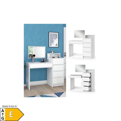 4066731467907 - Schminktisch Naara Weiß 1105 cm mit LED-Spiegel Vicco 4066731467907 - Schminktisch Naara Weiß 1105 cm mit LED-Spiegel Vicco