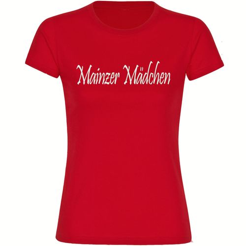 4068859154615 - multifanshop Damen T-Shirt - Mainz - Mainzer Mädchen - Druck weiß - Frauen 4068859154615 - multifanshop Damen T-Shirt - Mainz - Mainzer Mädchen - Druck weiß - Frauen