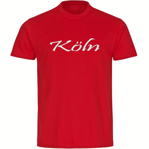 4068859159931 - multifanshop Kinder T-Shirt - Köln - Schriftzug - Druck weiß - Kind