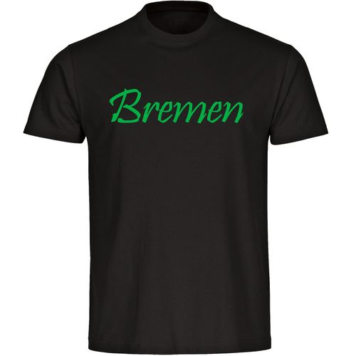 4068859183615 - multifanshop Kinder T-Shirt - Bremen - Schriftzug - Druck grün - Kind 4068859183615 - multifanshop Kinder T-Shirt - Bremen - Schriftzug - Druck grün - Kind