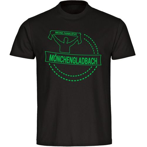 4068859179434 - multifanshop Kinder T-Shirt - Mönchengladbach - Meine Fankurve - Druck grün - Kind 4068859179434 - multifanshop Kinder T-Shirt - Mönchengladbach - Meine Fankurve - Druck grün - Kind