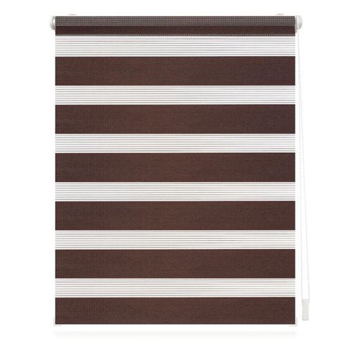 4250434158310 - Doppelrollo Duo Rollo Klemmfix ORIGINAL Lichtschutz ohne Bohren freihängend Klemmfix braun 4250434158310 - Doppelrollo Duo Rollo Klemmfix ORIGINAL Lichtschutz ohne Bohren freihängend Klemmfix braun