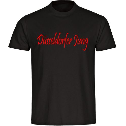 4068859150822 - multifanshop Kinder T-Shirt - Düsseldorf - Düsseldorfer Jung - Druck rot - Kind