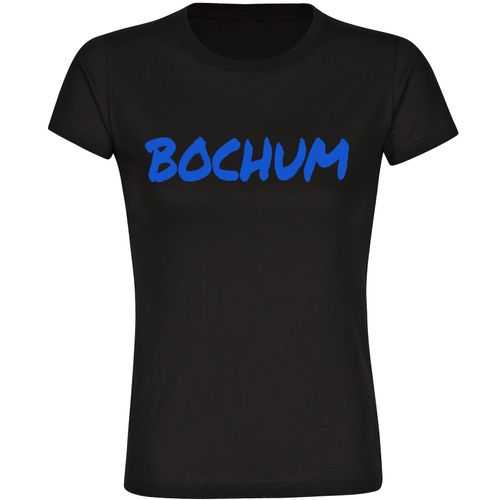 4068859500771 - multifanshop Damen T-Shirt - Bochum - Textmarker - Druck blau - Frauen 4068859500771 - multifanshop Damen T-Shirt - Bochum - Textmarker - Druck blau - Frauen