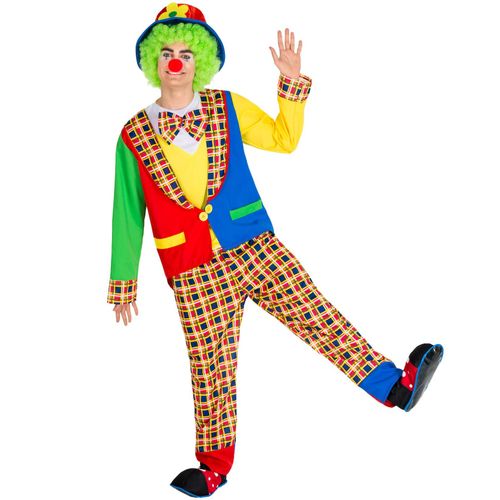 4260517460193 - tectake® Herrenkostüm Clown Alfredo 4260517460193 - tectake® Herrenkostüm Clown Alfredo