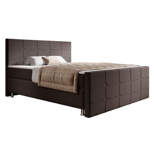 4065307005697 - Boxspringbett Florenz 180x200cm versch Farben - Braun