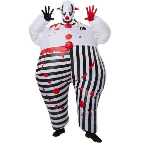 4061173017505 - tectake® Aufblasbares Kostüm Horror-Clown 4061173017505 - tectake® Aufblasbares Kostüm Horror-Clown