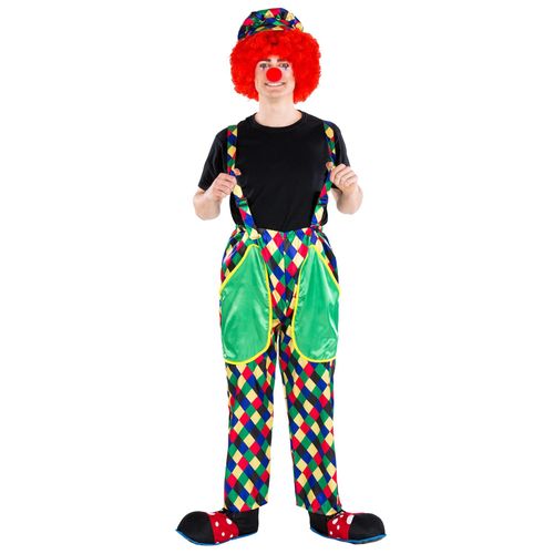 4260517460124 - tectake® Herrenkostüm Clown August