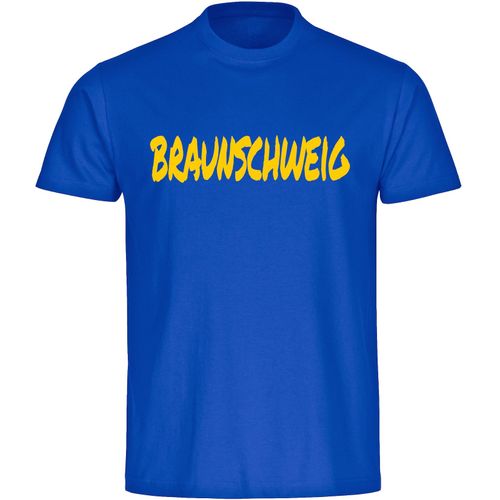 4068859503192 - multifanshop Kinder T-Shirt - Braunschweig - Textmarker - Druck weiß - Kind 4068859503192 - multifanshop Kinder T-Shirt - Braunschweig - Textmarker - Druck weiß - Kind