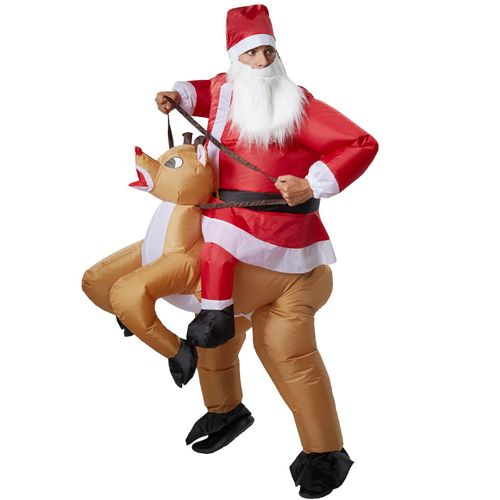 4061173017512 - tectake® Aufsitzkostüm Santa Claus 4061173017512 - tectake® Aufsitzkostüm Santa Claus