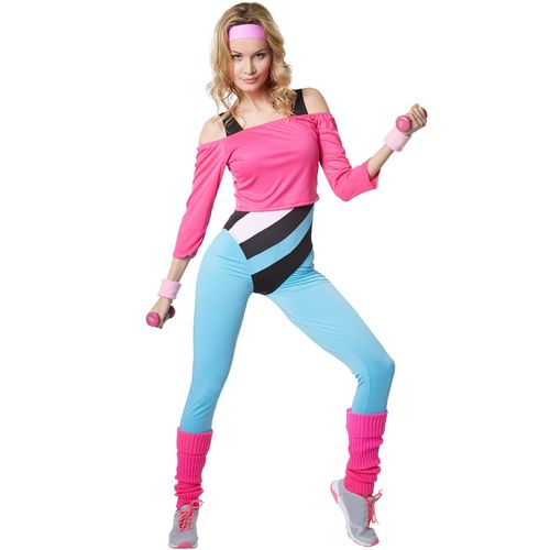 4061173025210 - tectake® Frauenkostüm Aerobic-Star 4061173025210 - tectake® Frauenkostüm Aerobic-Star