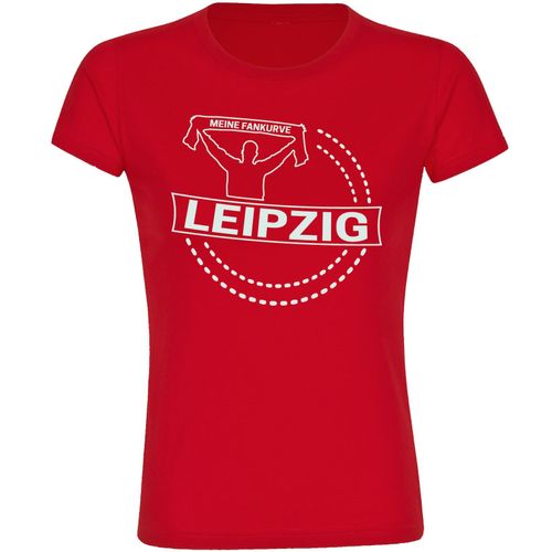 4068859139094 - multifanshop Damen T-Shirt - Leipzig - Meine Fankurve - Druck weiß - Frauen 4068859139094 - multifanshop Damen T-Shirt - Leipzig - Meine Fankurve - Druck weiß - Frauen