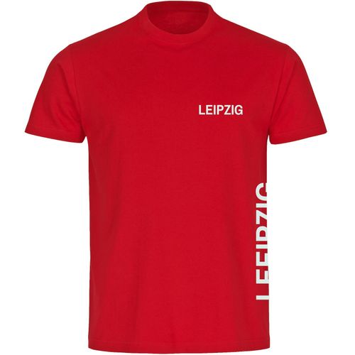 4068859081737 - multifanshop Kinder T-Shirt - Leipzig - Brust & Seite - Druck weiß - Kind 4068859081737 - multifanshop Kinder T-Shirt - Leipzig - Brust & Seite - Druck weiß - Kind