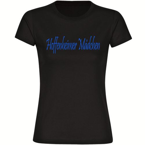 4068859062910 - multifanshop Damen T-Shirt - Hoffenheim - Hoffenheimer Mädchen - Druck blau - Frauen